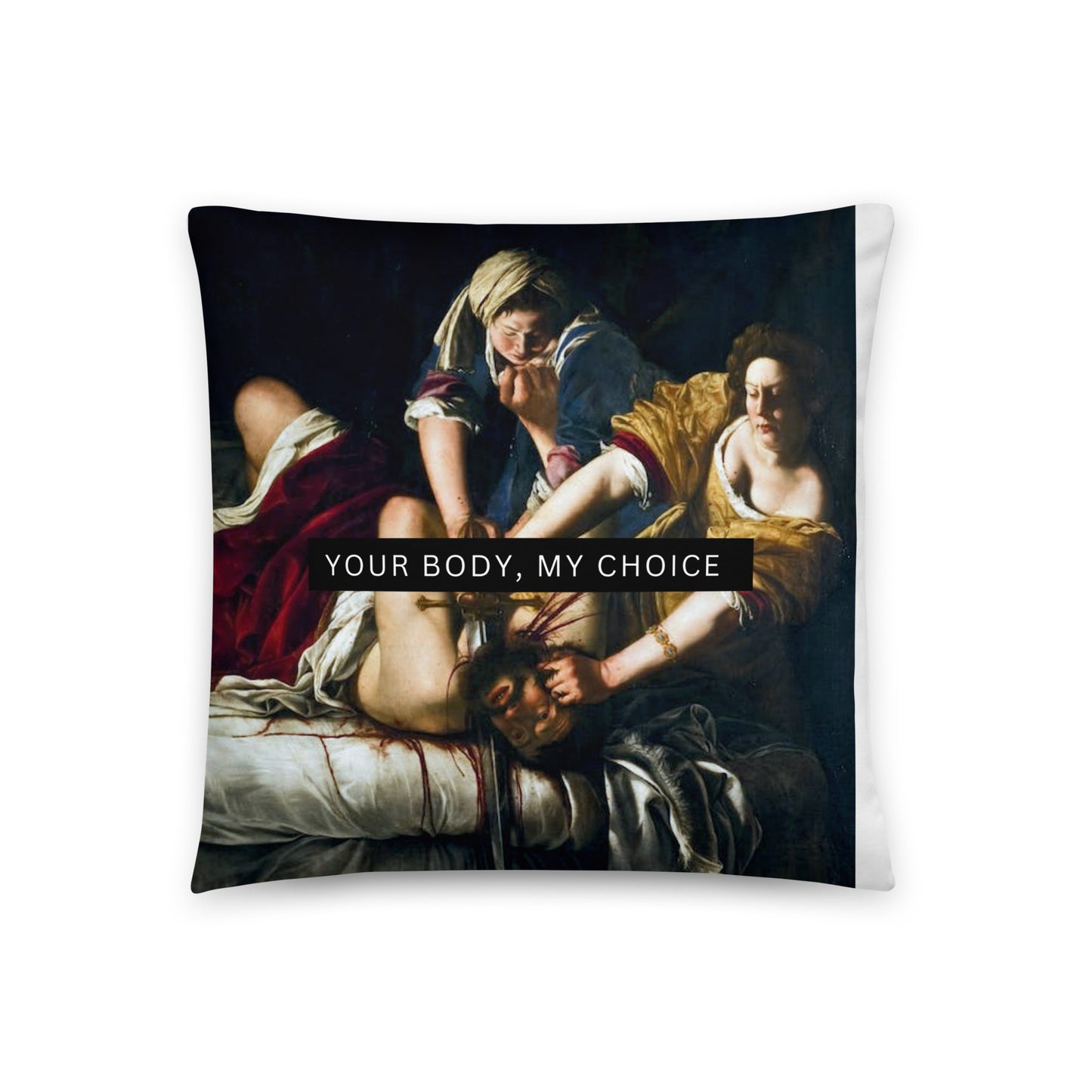 Judith x Holofernes Protest Pillow