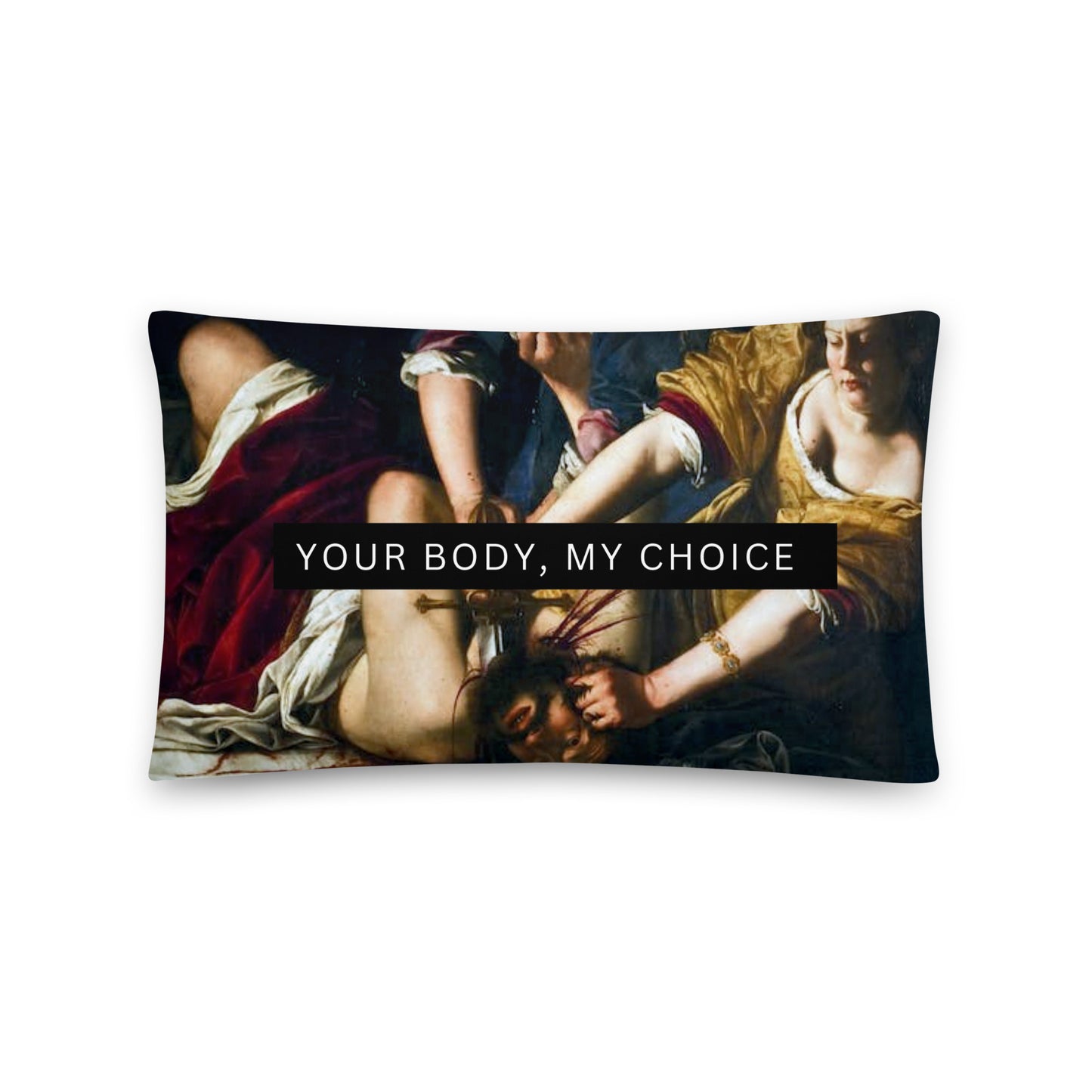 Judith x Holofernes Protest Pillow