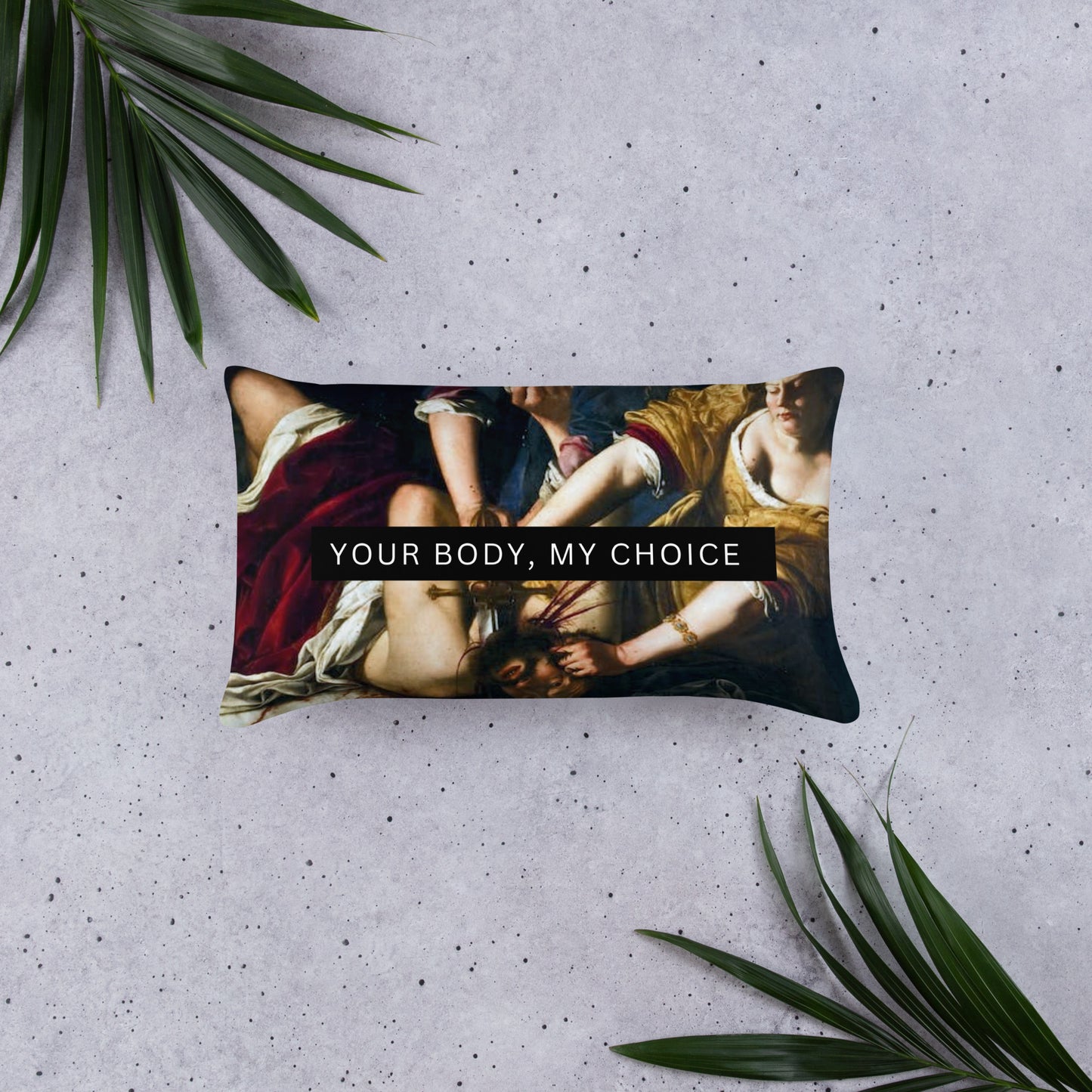 Judith x Holofernes Protest Pillow