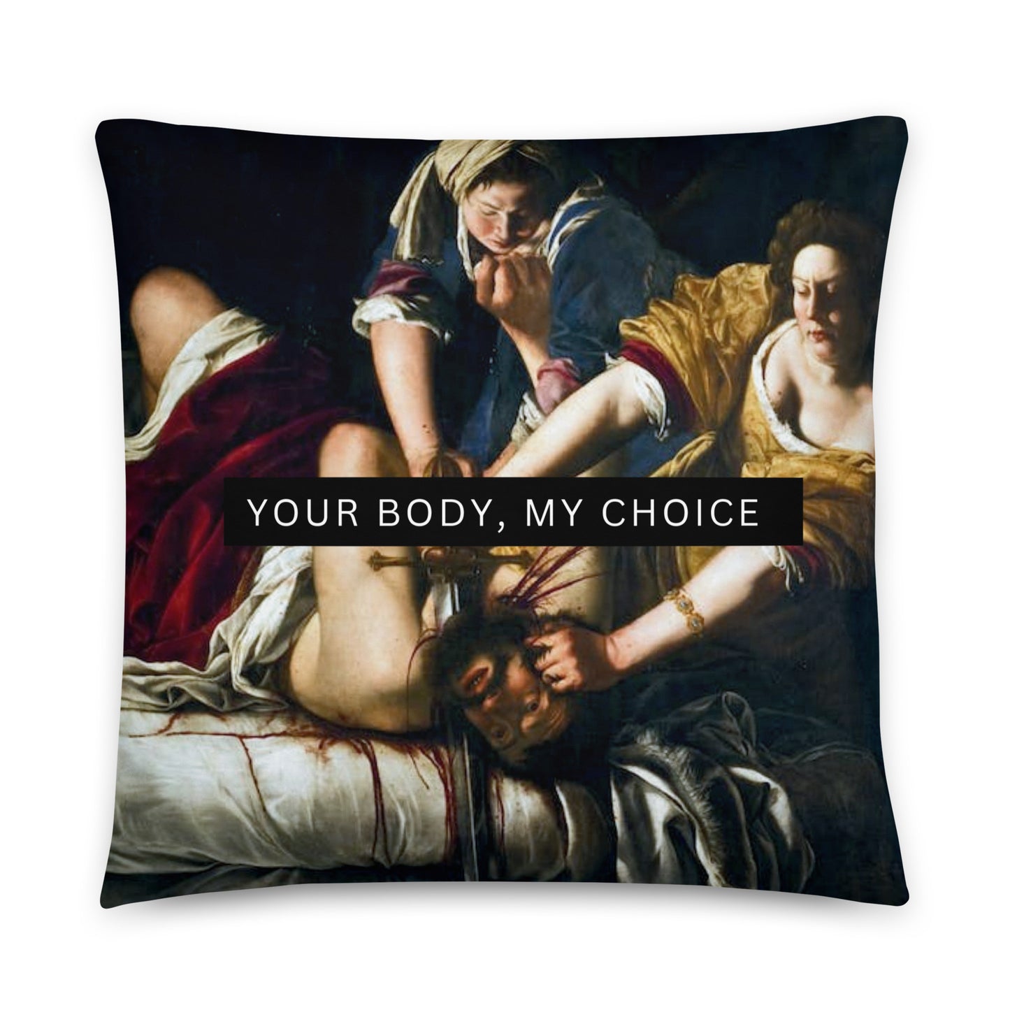 Judith x Holofernes Protest Pillow