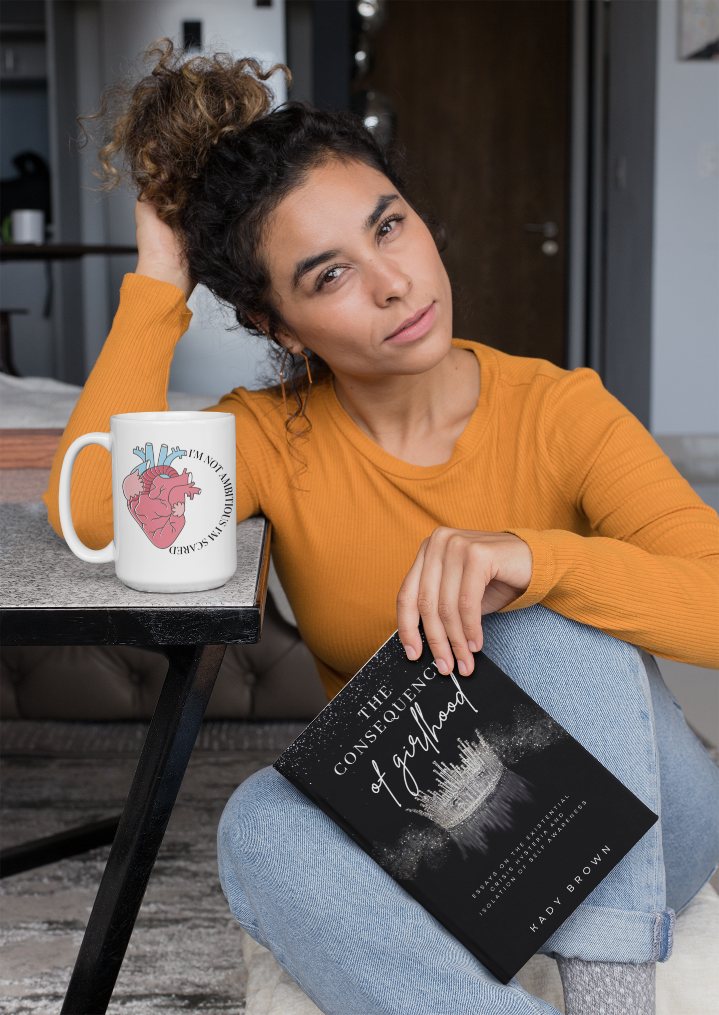 The Consequence of Girlhood Book E-Book & Mug Bundle (Heart Quote)